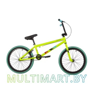 Трюковый велосипед Novatrack Wolf 20BMX.WOLF.GN23 (зеленый, 2023)